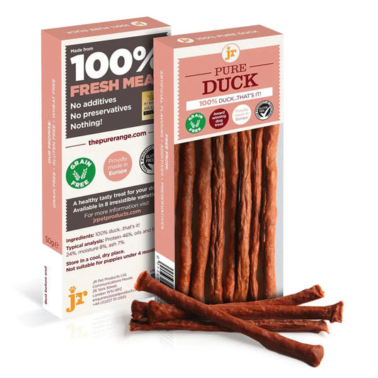 JR Pure Meat Sticks - Duck (50g) Lili + Mila's Empawrium