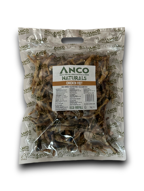 BULK Chicken Feet (1kg) Lili + Mila's Empawrium
