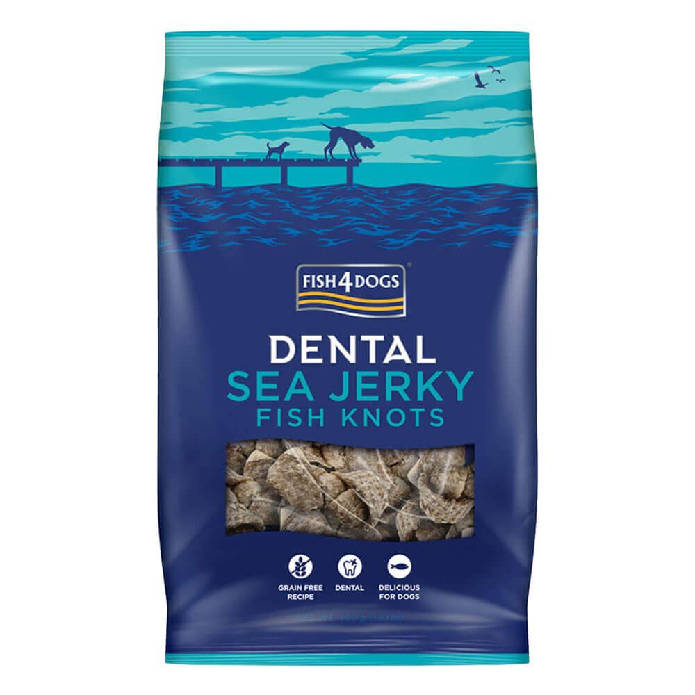 Fish4Dogs Sea Jerky Fish Knots (100g) Lili + Mila's Empawrium