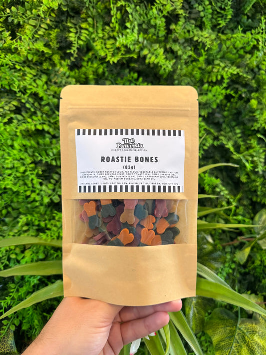 Roastie Bites Bag (85g) Lili + Mila's Empawrium