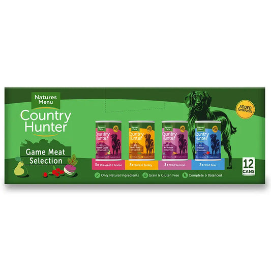 Country Hunter Natures Menu 12 Cans X 400g Lili + Mila's Empawrium