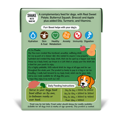 Furrboost Vegan Sweet Potato, Butternut Squash, Broccoli and Apple (400ml) My Store