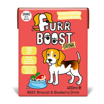 Furrboost Beef, Broccoli and Blueberry (400ml) My Store