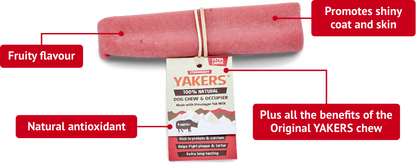 Yakers XL Chew (Strawberry) Lili + Mila's Empawrium