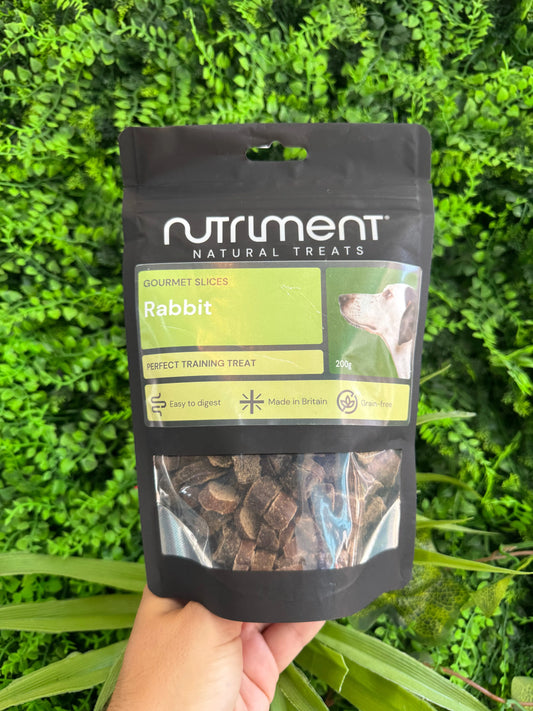 Nutriment Rabbit Sausage Slices (200g) Nutriment