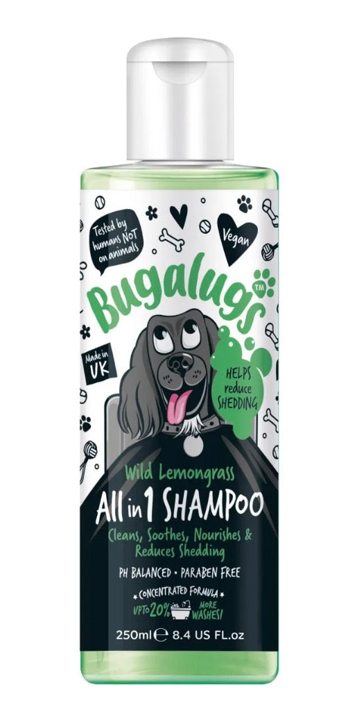 Bugalugs Wild Lemongrass All in 1 Shampoo 250ml