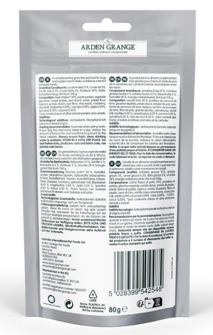 Arden Grange Training Treats - Chicken and Superfoods