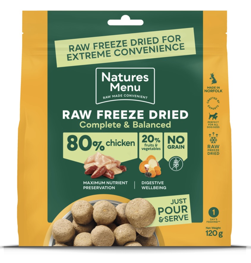 Natures Menu 80% Chicken Freeze Dried Nuggets
