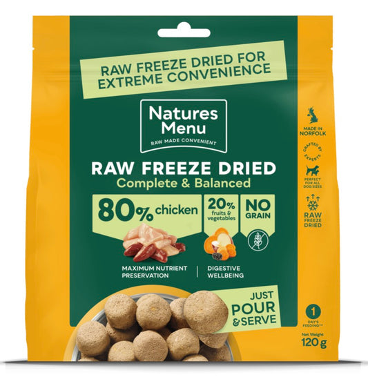 Natures Menu 80% Chicken Freeze Dried Nuggets