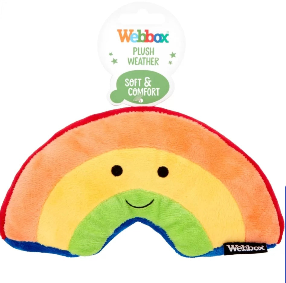 Webbox Rainbow Plush Toy Lili + Mila's Empawrium