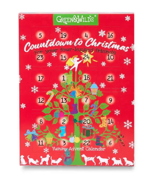 PREORDER - Green & Wild's Dog Advent Calendar Lili + Mila's Empawrium