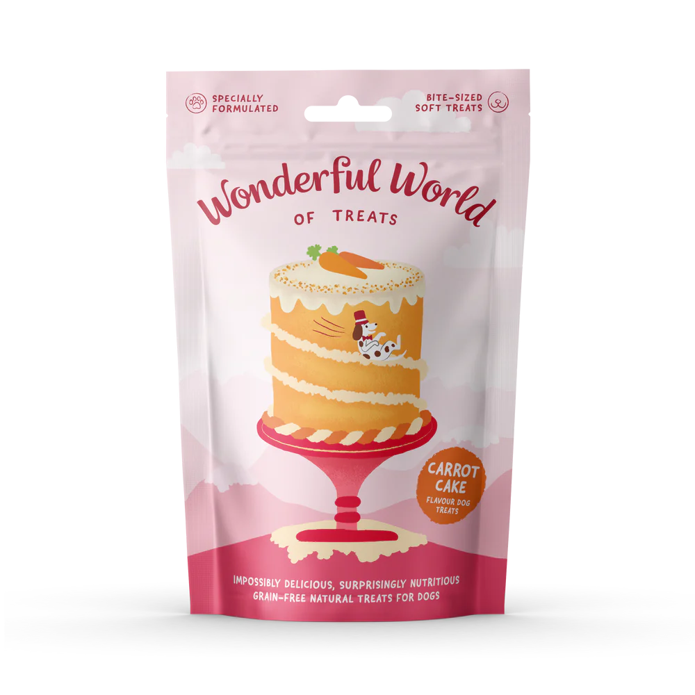 Wonderful World of Treats Carrot Cake (50g) Lili + Mila's Empawrium