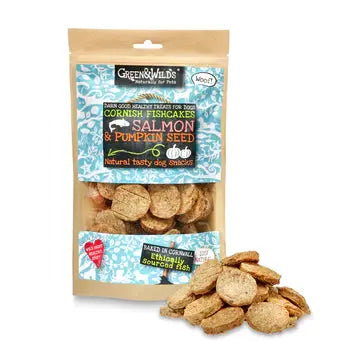 Cornish Fishcakes With Pumpkin (150g) Green and Wilds