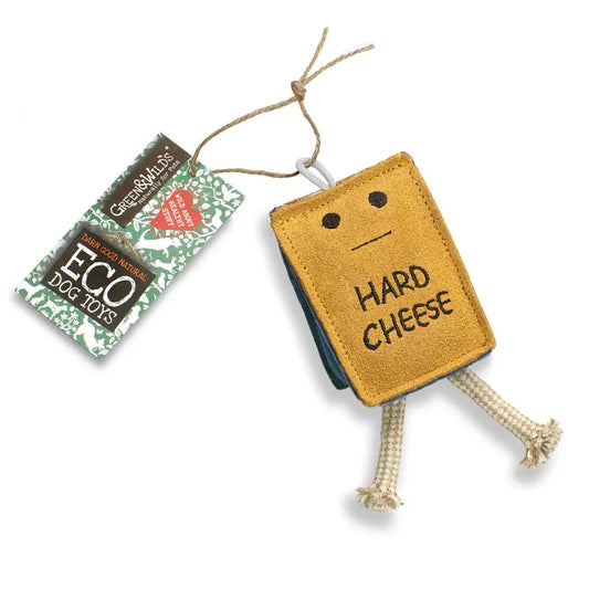 Hard Cheese Eco Dog Toy Green and Wilds