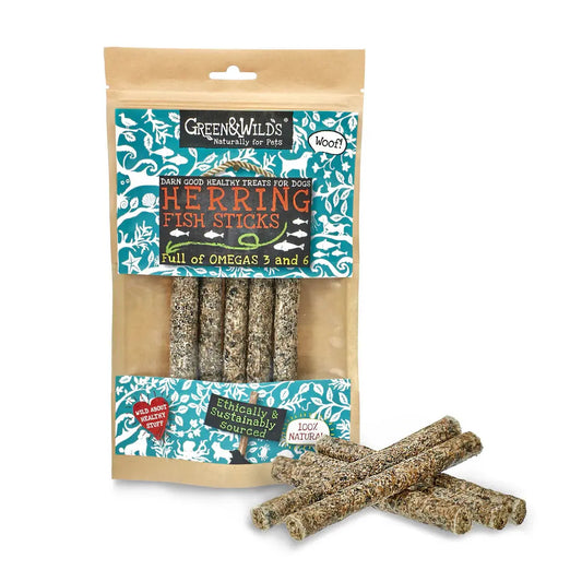 Herring Fish Sticks (100g) Green and Wilds