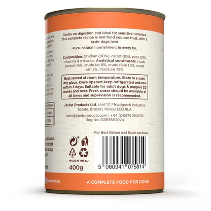 JR Complete Wellbeing - Simply Chicken (400g) JR Pet Products