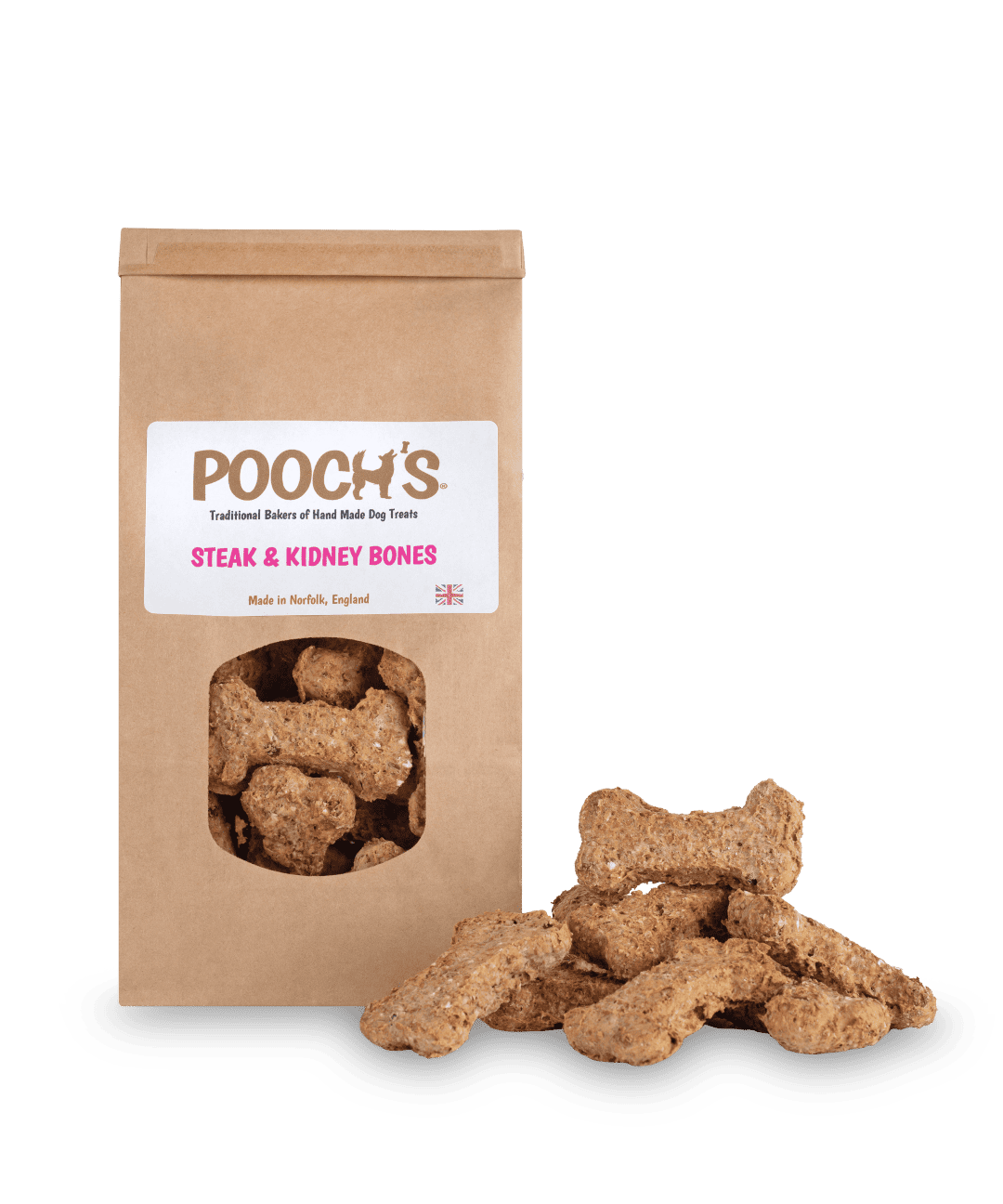 Pooch’s Steak and Kidney Bones (250g) Lili + Mila's Empawrium