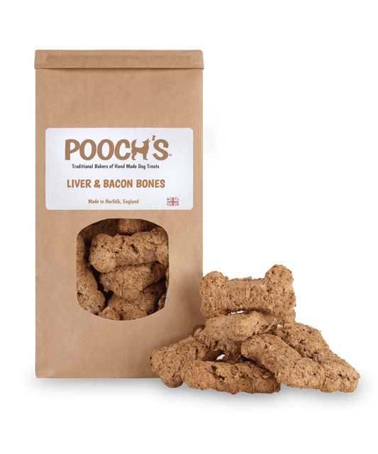 Pooch’s Liver and Bacon Bones (250g) Lili + Mila's Empawrium