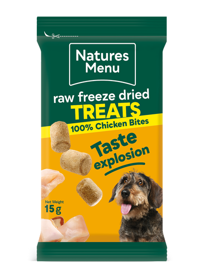 Natures Menu Freeze Dried Meat Bites Chicken Lili + Mila's Empawrium