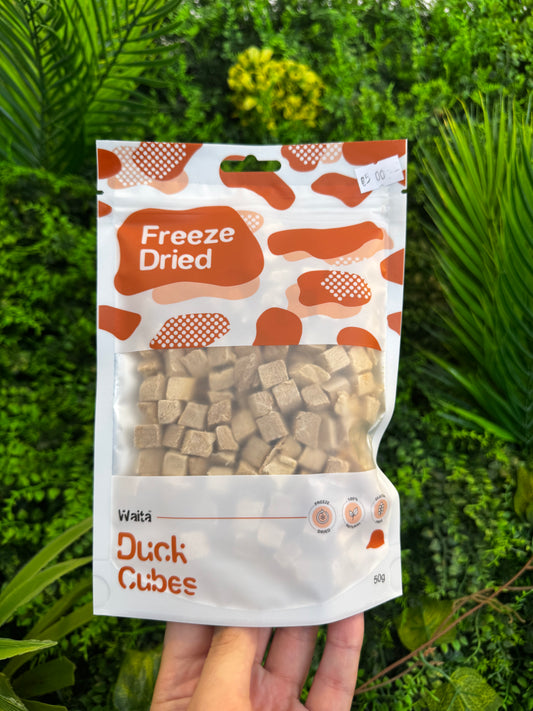 Waita Freeze Dried Duck Cube 50g
