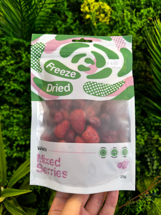 Waita Freeze-Dried Mixed Berries 25g