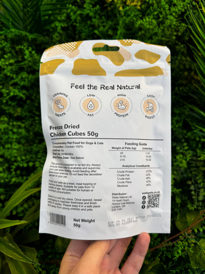 Waita Freeze Dried Chicken Cube 50g