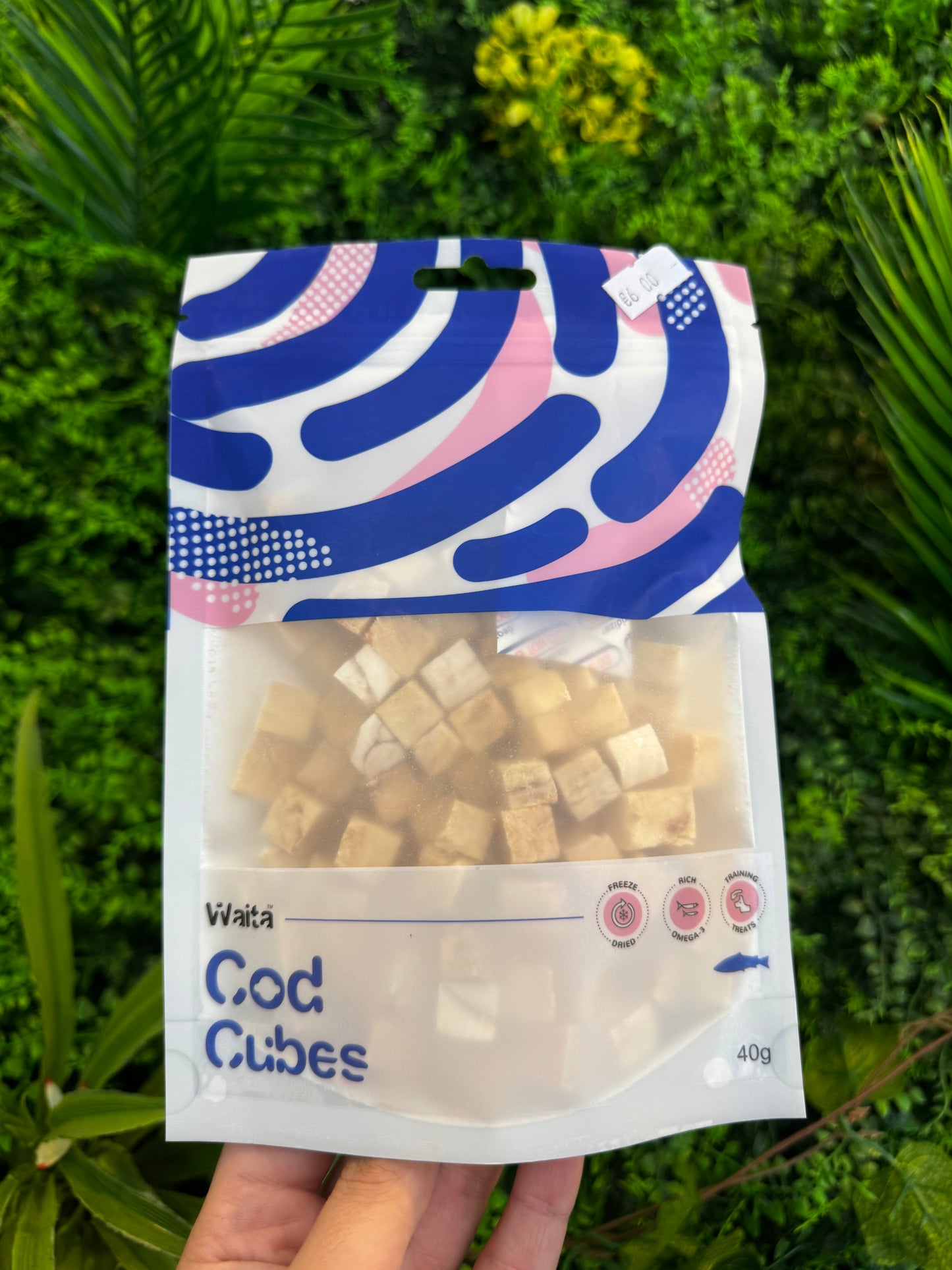 Waita Freeze Dried Cod Cubes 40g