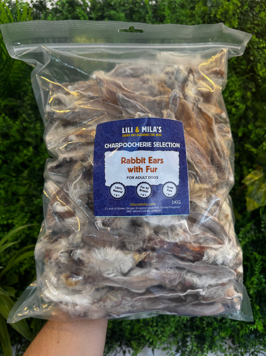 Lili & Mila's Fur On Rabbit Ears (1kg)