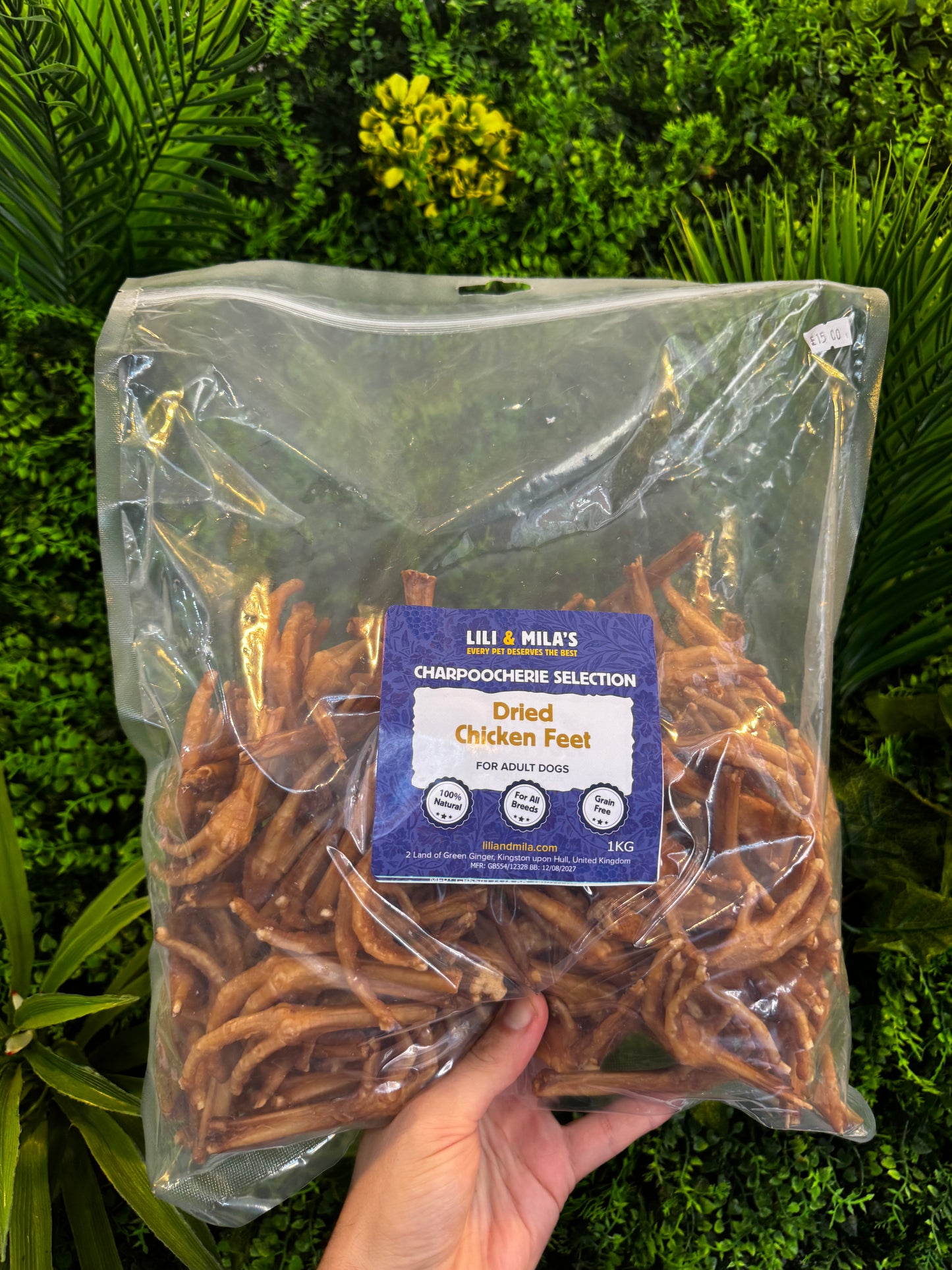 Lili & Mila's Chicken Feet (1kg)