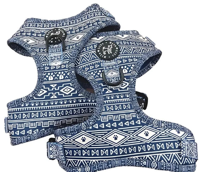 Aztec (Blue) Adjustable Harness My Store