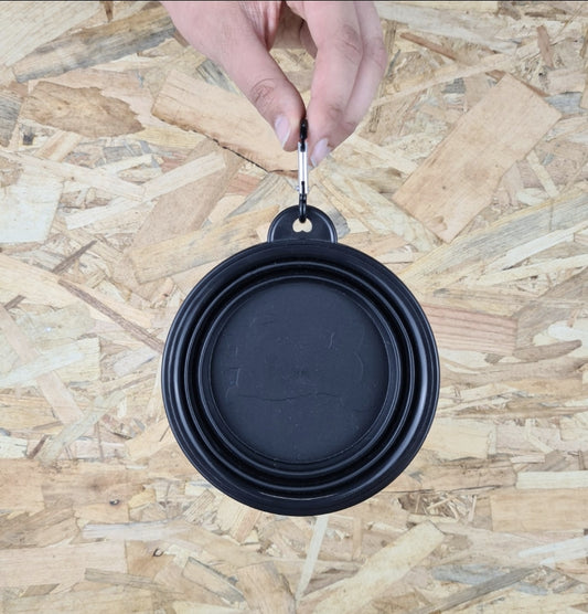 Collapsible water bowl - Black