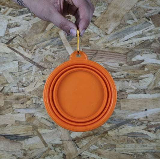 Collapsible water bowl - Orange My Store
