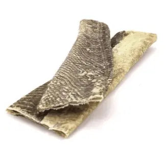 White Fish Skin Flatties (1 Piece) Skippers