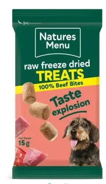 Natures Menu Freeze Dried Meat Bites Beef Natures Menu