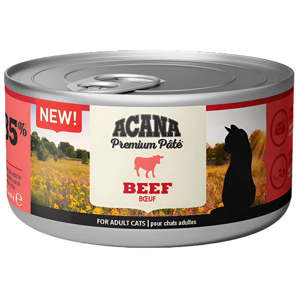 ACANA Premium Cat Pâté Beef (85g) Acana