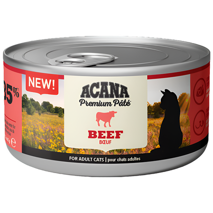 ACANA Premium Cat Pâté Beef (85g) Acana