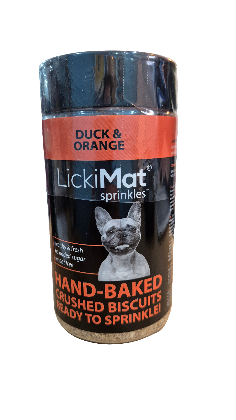 Lickimat Sprinkles - Duck and Orange Lili + Mila's Empawrium