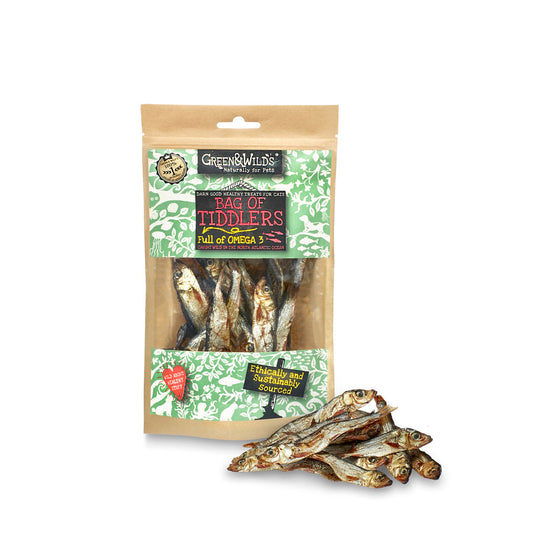 Bag of Tiddlers (Green & Wilds) 40g - sprats My Store