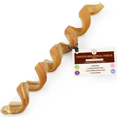 Odourless Spiral Pizzle 30cm Lili + Mila's Empawrium