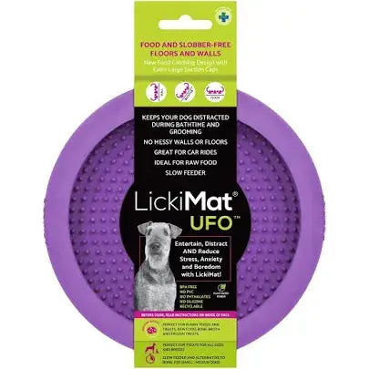 Lickimat UFO Bowl (Purple) My Store