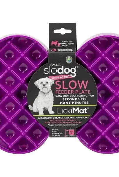Lickimat Slodog Bone (Purple) My Store