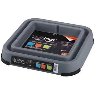 Lickimat Outdoor Keeper (Grey) My Store
