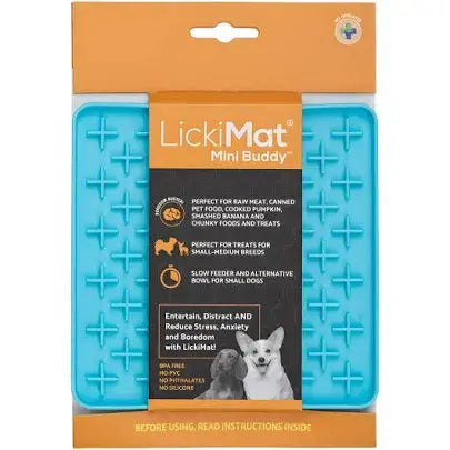 Lickimat Mini Buddy (Turquoise) My Store