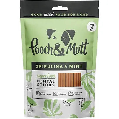 Pooch + Mutt Dental Stick (Spirulina + Mint)