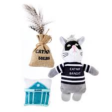 Catnip Bandit Toy