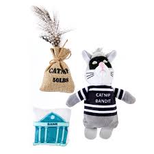 Catnip Bandit Toy Lili + Mila's Empawrium