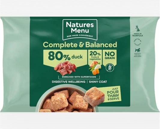 Natures Menu Complete & Balanced 80/20 Duck Natures Menu