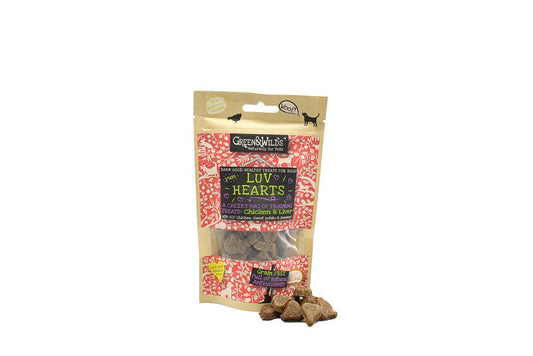 Luv Hearts (Green & Wilds) 100g Lili + Mila's Empawrium