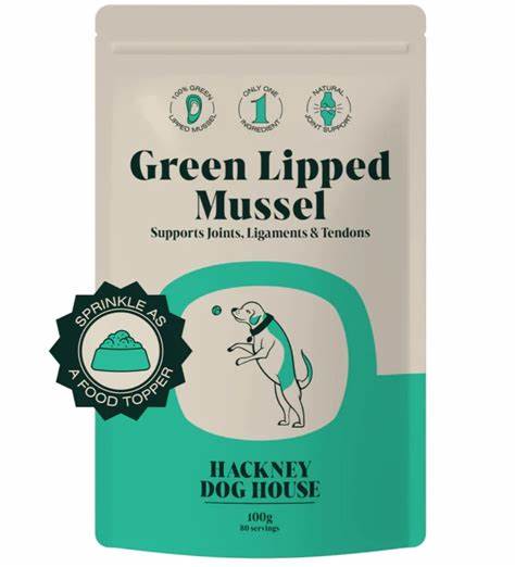 Green Lipped Muscle Hackney Dog House Lili + Mila's Empawrium