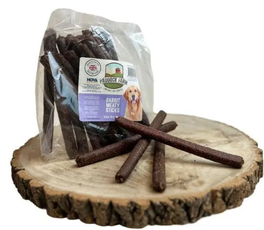 Rabbit Meaty Sticks 1kg Lili + Mila's Empawrium